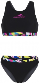 Aquafeel Stripe Confusion Racerback Black/Multi Aquafeel Stripe Confusion Racerback Black/Multi