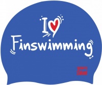 BornToSwim I Love Finswimming Cap BornToSwim I Love Finswimming Cap