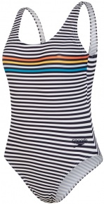 Speedo Placement Deep U-Back 1 Piece True Navy/White/Orange Fizz/Mango/Sky Blue/Blue Bay Speedo Placement Deep U-Back 1 Piece True Navy/White/Orange Fizz/Mango/Sky Blue/Blue Bay