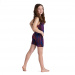 Speedo Fastskin Endurance+ Openback Kneeskin Girl Black/Dragonfire Orange/Punchy Pink/Blue Flame