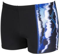 Arena Infinite Stripe Short Black/Neon Blue/Multi Arena Infinite Stripe Short Black/Neon Blue/Multi