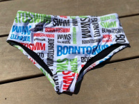 BornToSwim Logo Brief White BornToSwim Logo Brief White