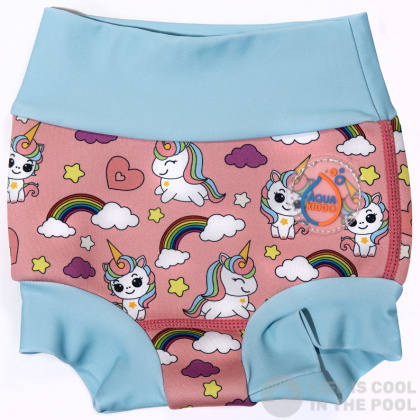Дитячі купальники для немовлят AquaKiddo Swim Nappy Unicorn
