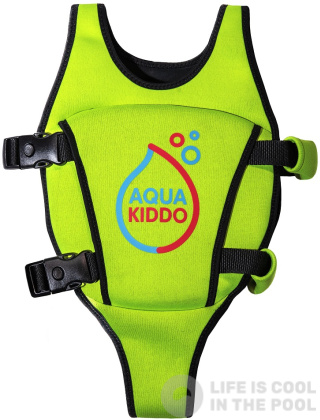 Жилет для плавання дитячий AquaKiddo Swim Vest Green