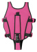  AquaKiddo Swim Vest Pink