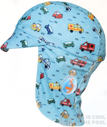 Шапочка дитяча пляжна AquaKiddo Hat Cars