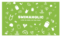 Swimaholic Swimming World Microfibre Towel