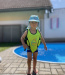 Жилет для плавання дитячий AquaKiddo Swim Vest Green