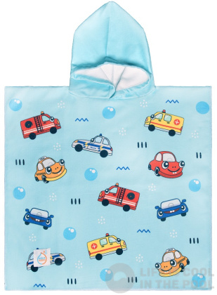 Aquakiddo Poncho Cars