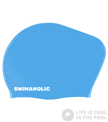 Дитяча шапочка для плавання на довге волосся Swimaholic Long Hair Cap Junior