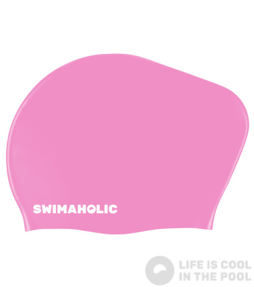 Дитяча шапочка для плавання на довге волосся Swimaholic Long Hair Cap Junior