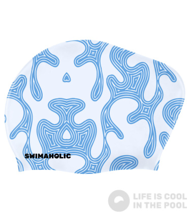 Swimaholic Labyrinth Long Hair Cap