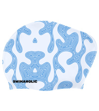 Swimaholic Labyrinth Long Hair Cap Swimaholic Labyrinth Long Hair Cap