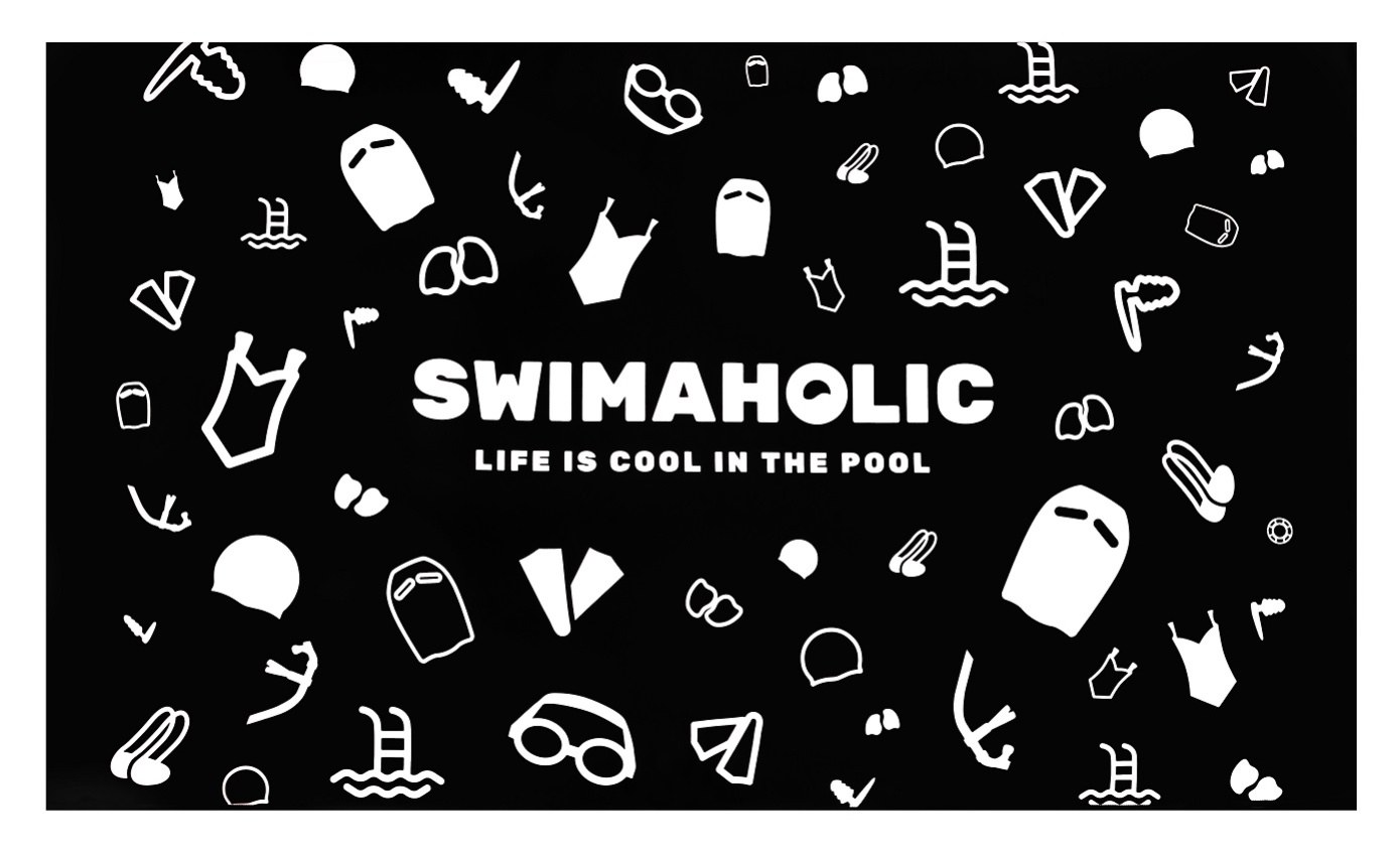 Swimaholic Swimming World Microfibre Towel