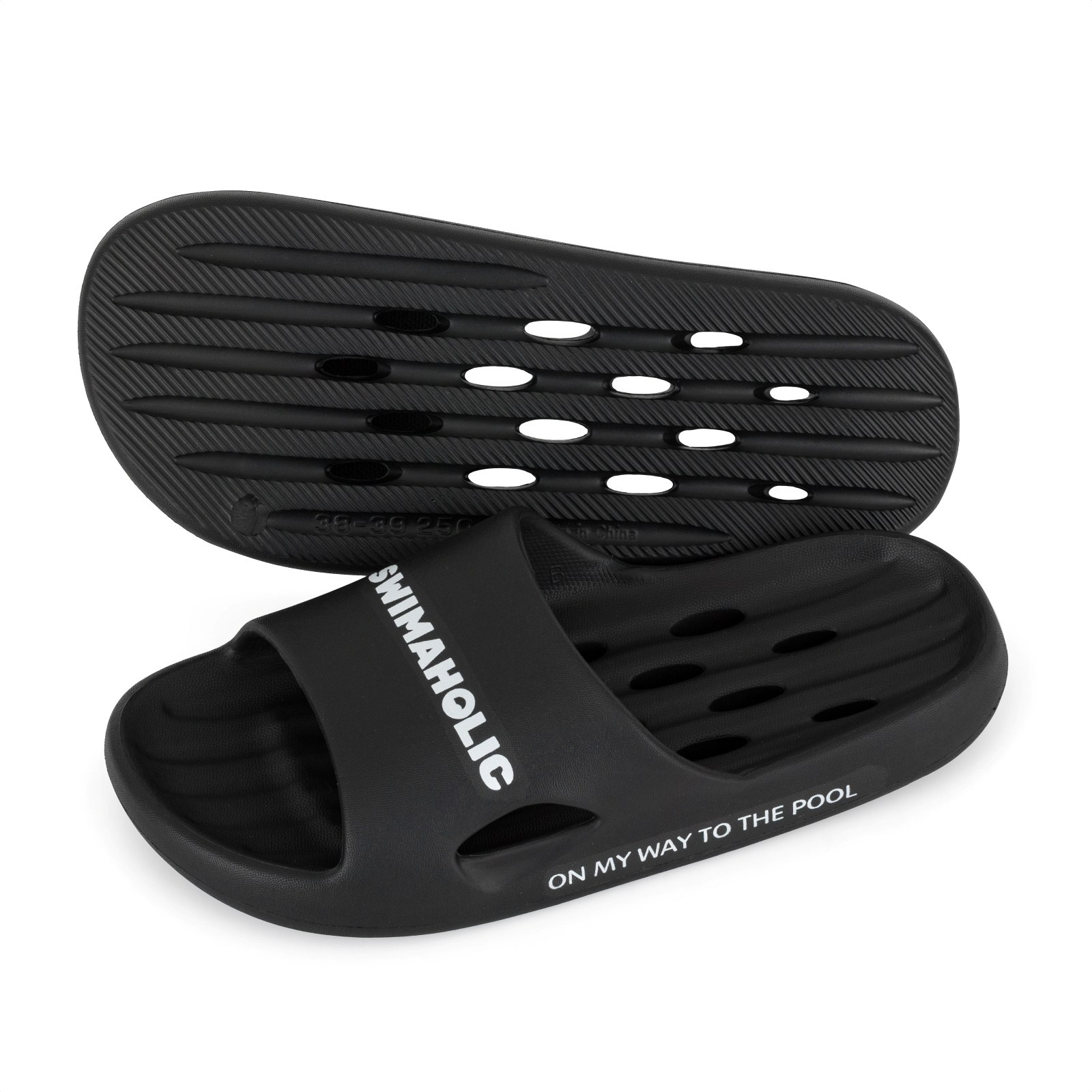 Тапочки Swimaholic Pool Slippers Black