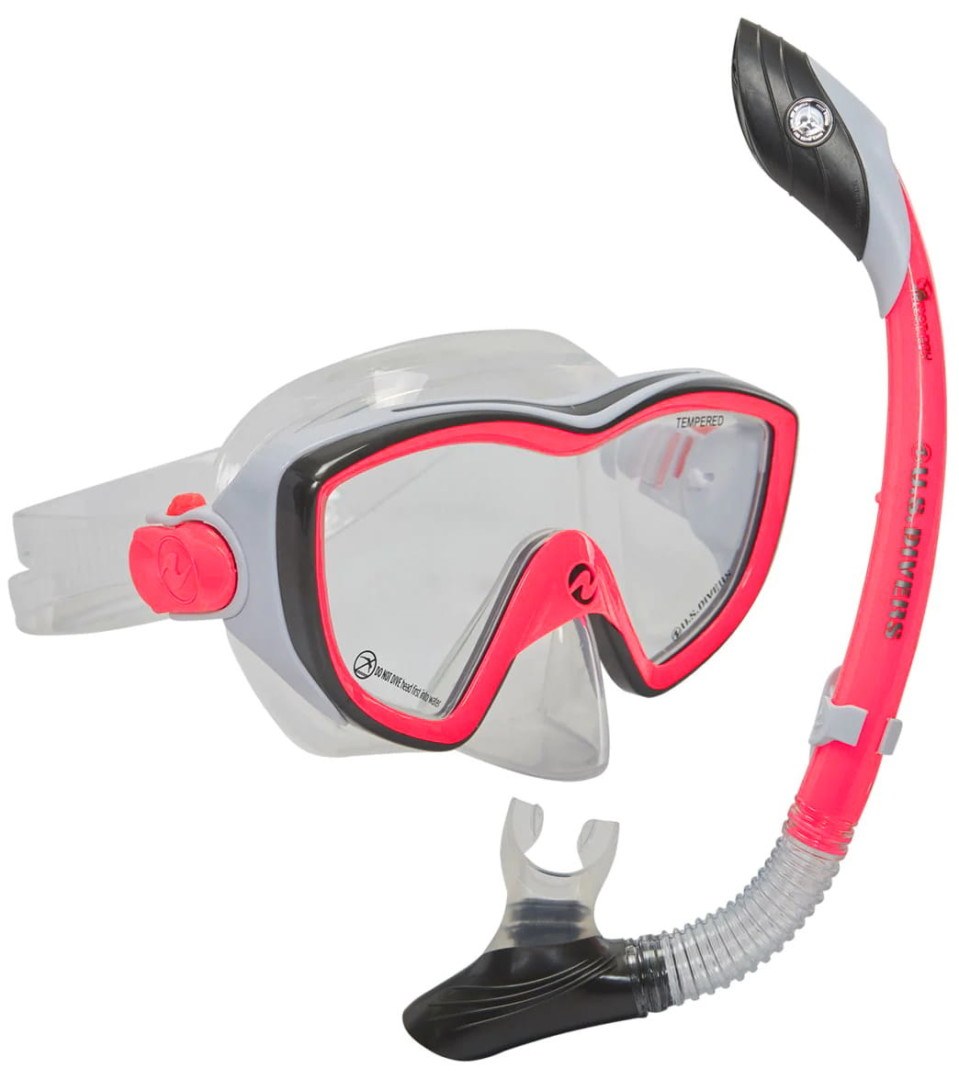 U.S. Divers Combo Diva II + Island Dry Snorkel